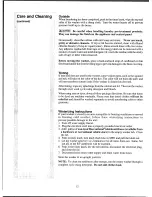 Preview for 12 page of White-Westinghouse LA800M Owner'S Manual