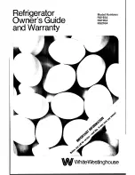 White-Westinghouse RS192A Owner'S Manual And Warranty предпросмотр