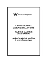 Preview for 1 page of White-Westinghouse SWM50T-1 User Manual