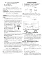 Preview for 2 page of White-Westinghouse SWS1233HQ1 Installation Instructions Manual