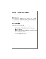 Предварительный просмотр 11 страницы White-Westinghouse WFE0860K User Manual