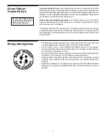 Preview for 7 page of White-Westinghouse WFU1150EW1 Owner'S Manual