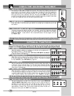 Preview for 16 page of White-Westinghouse WLB 1001 Instructions For Using Manual