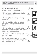 Preview for 13 page of White-Westinghouse WLCE07GFFVT User Manual