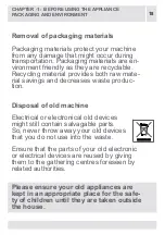 Preview for 18 page of White-Westinghouse WLCE07GFFVT User Manual