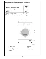 Предварительный просмотр 6 страницы White-Westinghouse WM40T-1 Instruction Manual