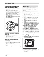 Preview for 36 page of White-Westinghouse WNGB90JFR User Manual