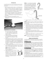 Preview for 8 page of White-Westinghouse WTF330HS1 Installation Instructions Manual