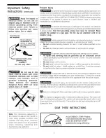 Preview for 3 page of White-Westinghouse WTR1240AQ0 Owner'S Manual