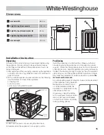 Preview for 15 page of White-Westinghouse XHE User Manual