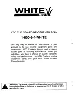 Preview for 20 page of White 11A-436F190 Operator'S Manual