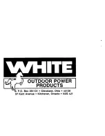 Preview for 16 page of White 310-180-190 Owner'S Manual