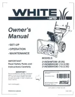 White 31AE646F590 Owner'S Manual preview