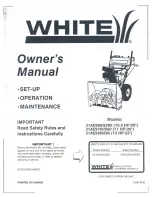 White 31AE976H590 Owner'S Manual preview