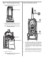 Preview for 6 page of White 4870GZ - Eureka "The Boss" SmartVac Vacuum Owner'S Manual