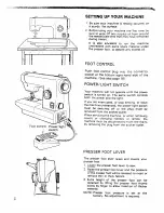 Предварительный просмотр 8 страницы White ET-10 Instruction Manual