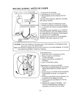 Предварительный просмотр 11 страницы White W480 Instruction Book