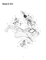 Предварительный просмотр 2 страницы White Z-165 Parts Manual