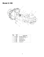 Предварительный просмотр 10 страницы White Z-165 Parts Manual