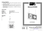 Preview for 1 page of WHITECROFT LIGHTING Concert EX3S Quick Start Manual