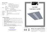 Preview for 1 page of WHITECROFT LIGHTING Foil SRD Installation Leaflet