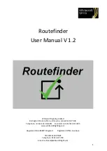 WHITECROFT LIGHTING Routefinder User Manual preview