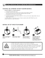 Preview for 6 page of Whitehall EBW-1 Operating & Maintenance Manual