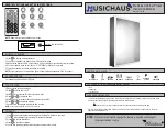 Whitehaus MUSICHAUS Series Instruction Manual preview