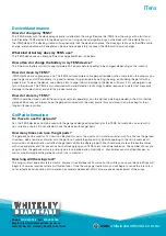 Preview for 3 page of Whiteley Electronics ITENSBLL Quick Start Manual