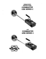 Preview for 1 page of Whites Coinmaster 1/DB Series 2 Operator Instructions Manual