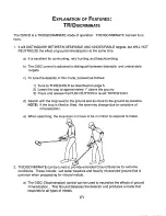 Preview for 9 page of Whites COINMASTER 2500/D Operator'S Manual