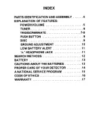 Preview for 3 page of Whites Coinmaster 2900 Series 3 Operator'S Manual