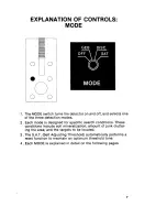 Preview for 7 page of Whites Coinmaster 4000/D Series 3 Operator'S Manual