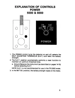 Preview for 5 page of Whites Coinmaster 6000/D Operator'S Manual