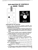 Preview for 11 page of Whites Coinmaster 6000/D Operator'S Manual