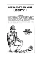 Whites Liberty II Operator'S Manual preview