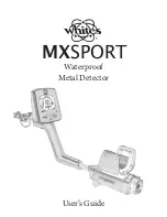 Whites MXSPORT User Manual preview