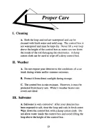 Preview for 15 page of White’s Electronics classic I SL User Manual