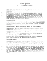 Preview for 2 page of White's Beachcomber 3 Operating Instructions Manual