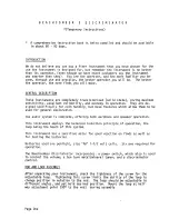 Preview for 2 page of White's Beachcomber 5 Operator Instructions Manual