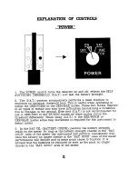 Предварительный просмотр 5 страницы White's Coinmaster 5500 3 Series Operator'S Manual