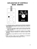 Preview for 10 page of White's Coinmaster 5900/Di Professional Operator'S Manual
