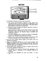 Предварительный просмотр 18 страницы White's Coinmaster 5900/Di Professional Operator'S Manual