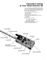 Предварительный просмотр 4 страницы White's Coinmaster TR Operator Instructions Manual