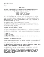 Preview for 8 page of White's Comet 300 Operating Instructions Manual