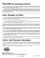 Preview for 14 page of White's G.E.B. Series Operator Instructions Manual