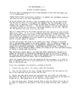 Preview for 2 page of White's Nuggetmaster T.R. Operator Instructions Manual