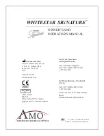 Preview for 1 page of WHITESTAR SIGNATURE Owners And Operation Manual