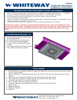Whiteway FLED-R Installation Instructions preview
