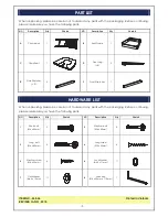 Preview for 3 page of Whitewood Furniture 265-24 Assembly Instructions